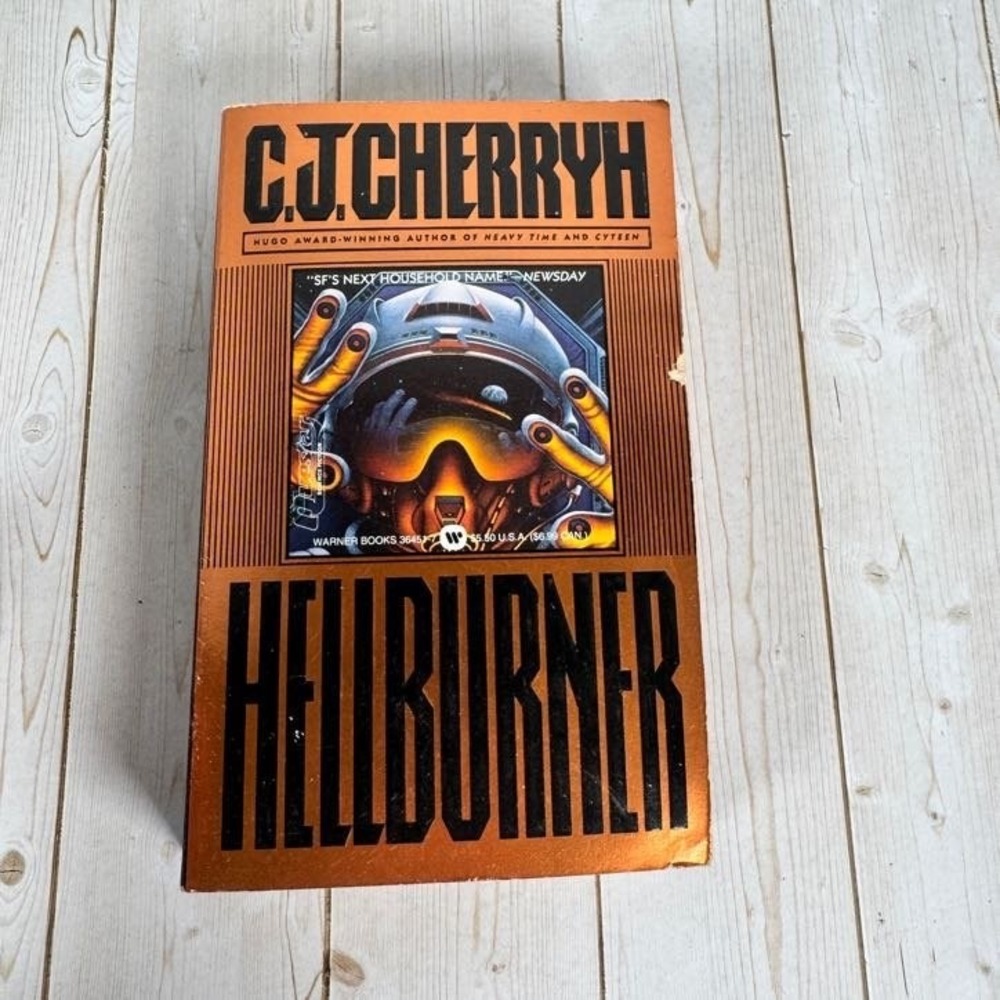 Hellburner C.J. Cherryh 1993 Science Fiction Questar Warner Books